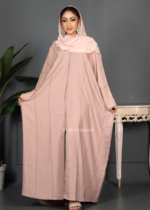 Butterfly Stonework Abaya – Soft & Comfortable Everyday Wear